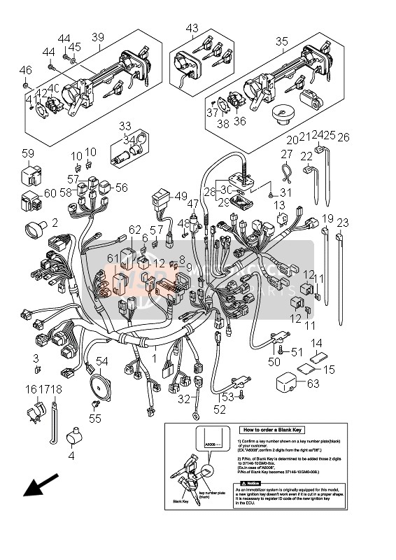 3710311813, Lock Set, Suzuki, 0